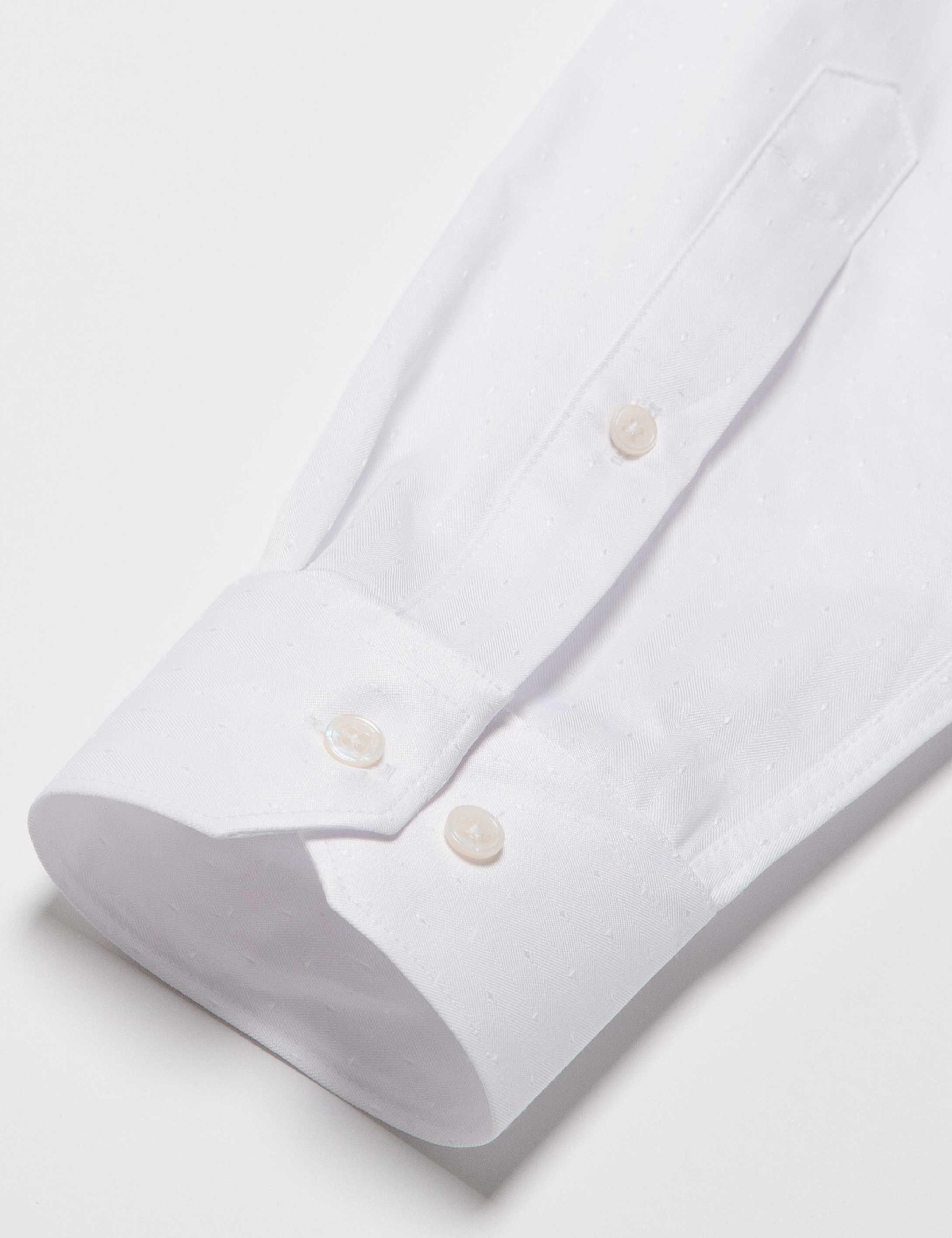 Slim Beyaz Gömlek