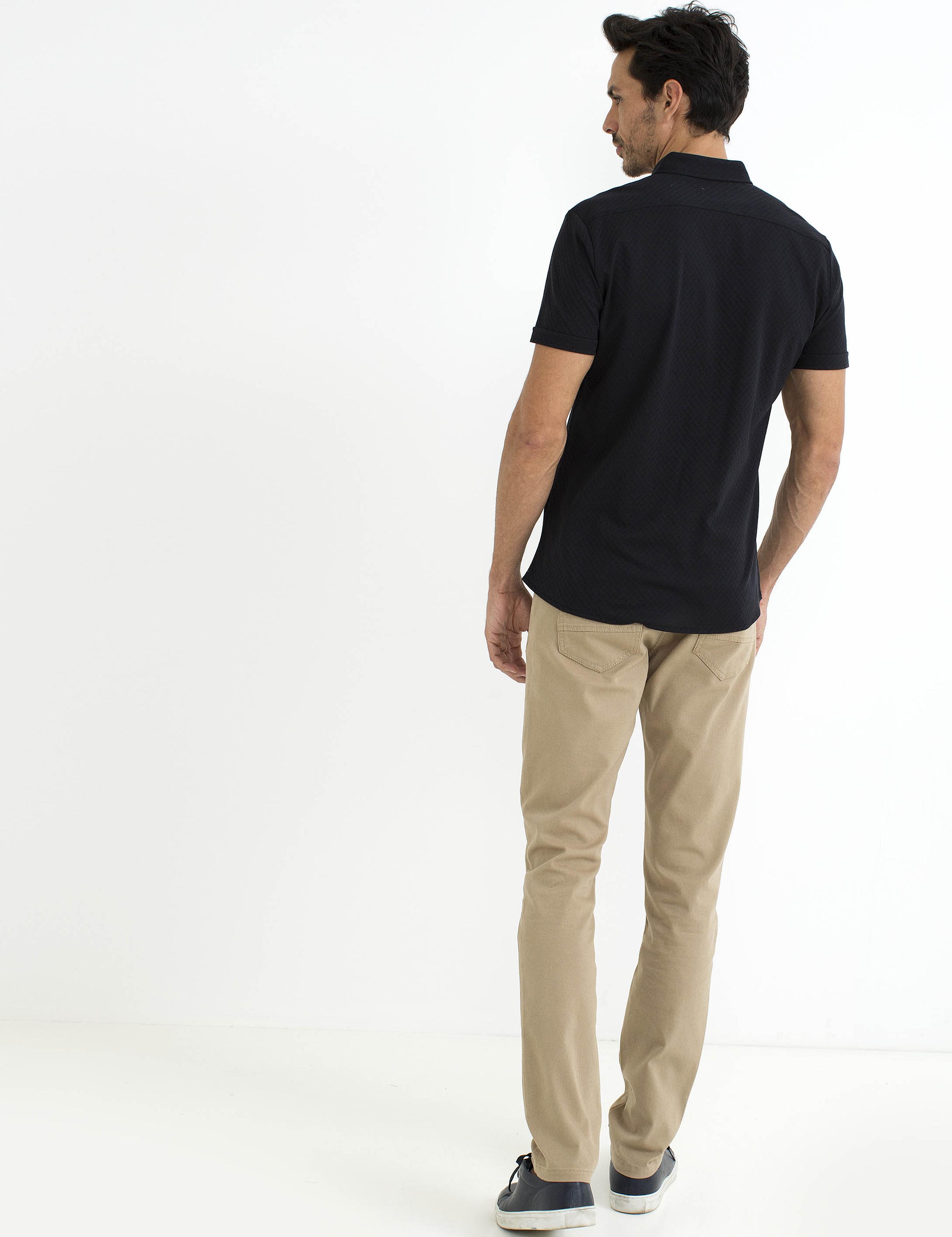 Camel Slim Fit Chino Pantolon