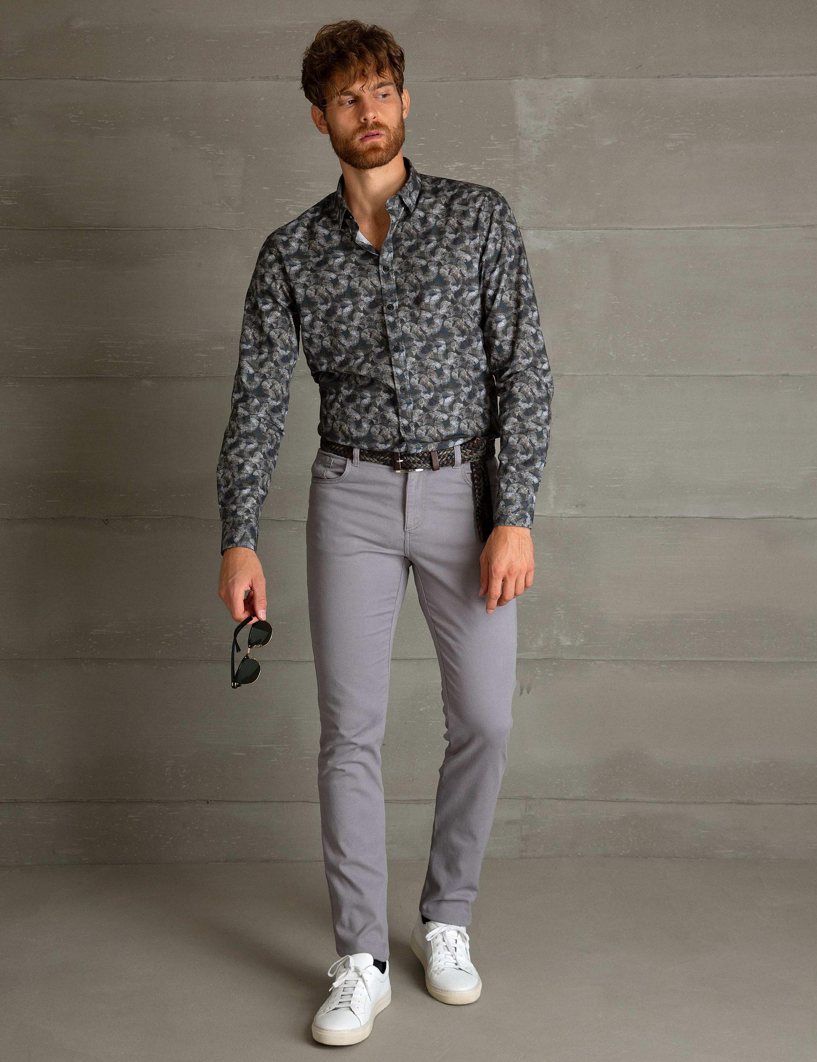 Yeşil Regular Fit Gömlek