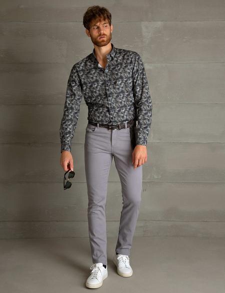 Yeşil Regular Fit Gömlek - 50193886002