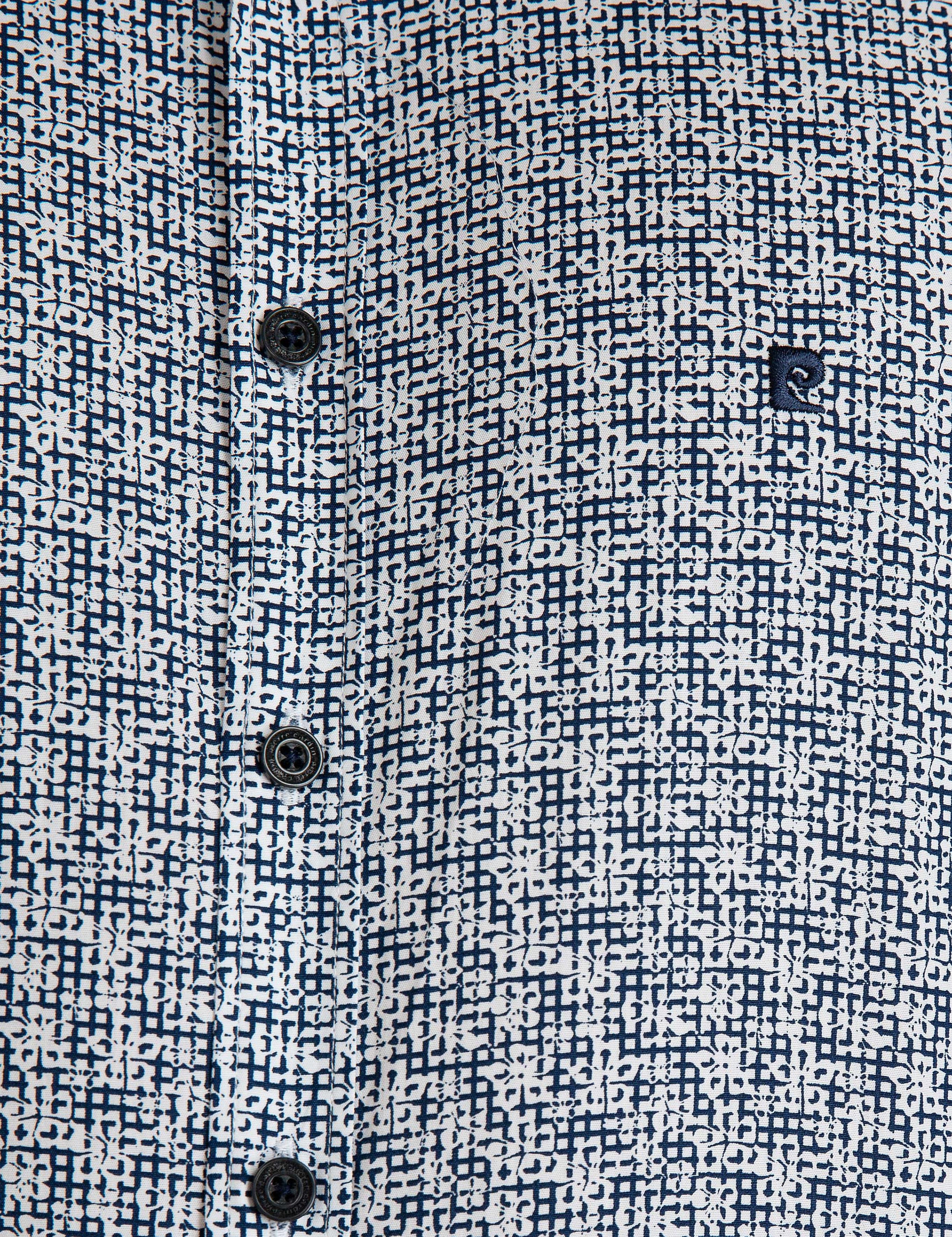 Slim Lacivert Gömlek