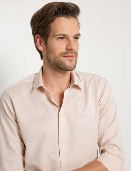 Slim Kahverengi Gömlek - 50179054077