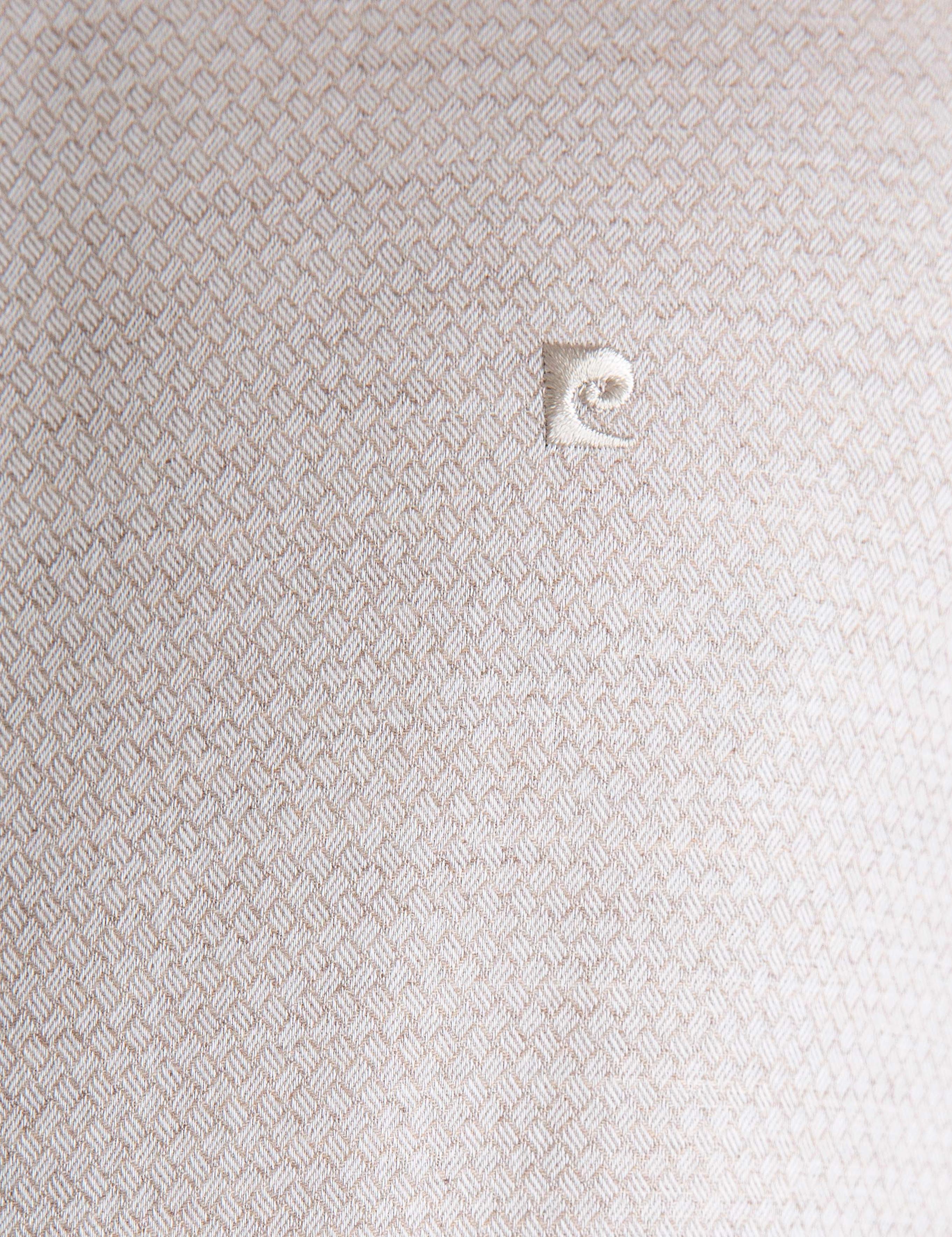 Bej Slim Fit Gömlek