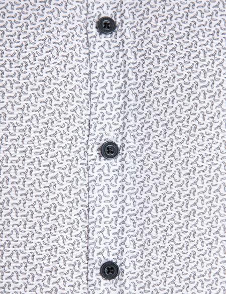 Gri Slim Fit Gömlek - 50194920008