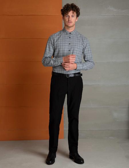 Gri Regular Fit Gömlek - 50195483010