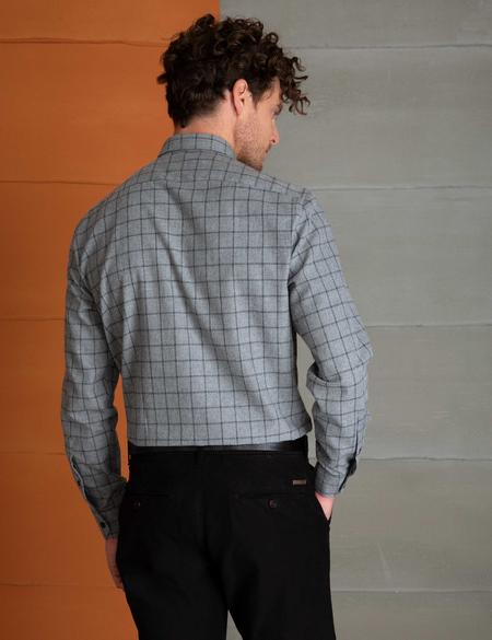 Gri Regular Fit Gömlek - 50195483010