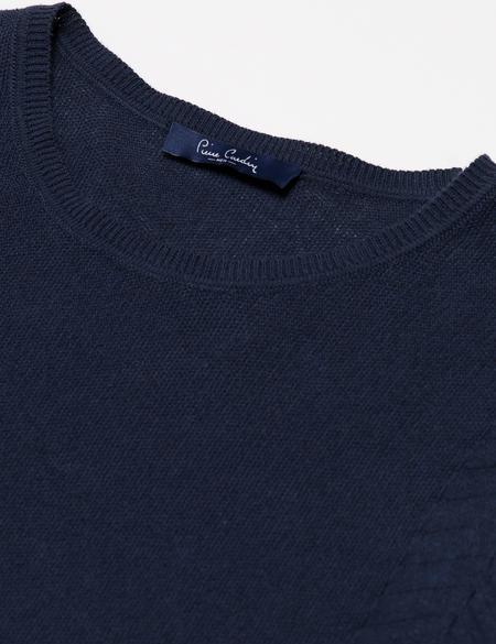 Lacivert Slim Fit Triko Kazak - 50174902063