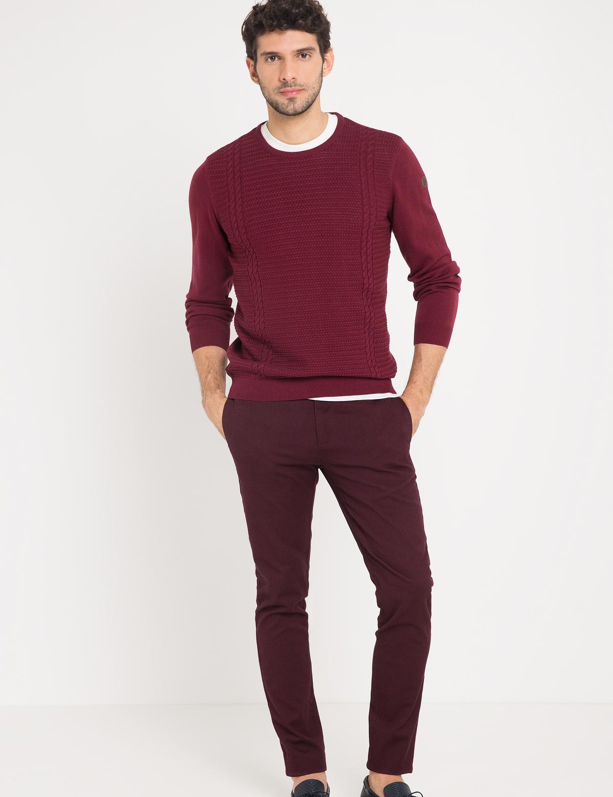 Bordo Triko Kazak - 50175302074