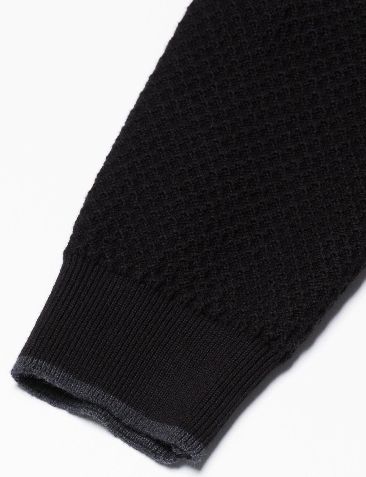 Siyah Triko Kazak - 50175317073