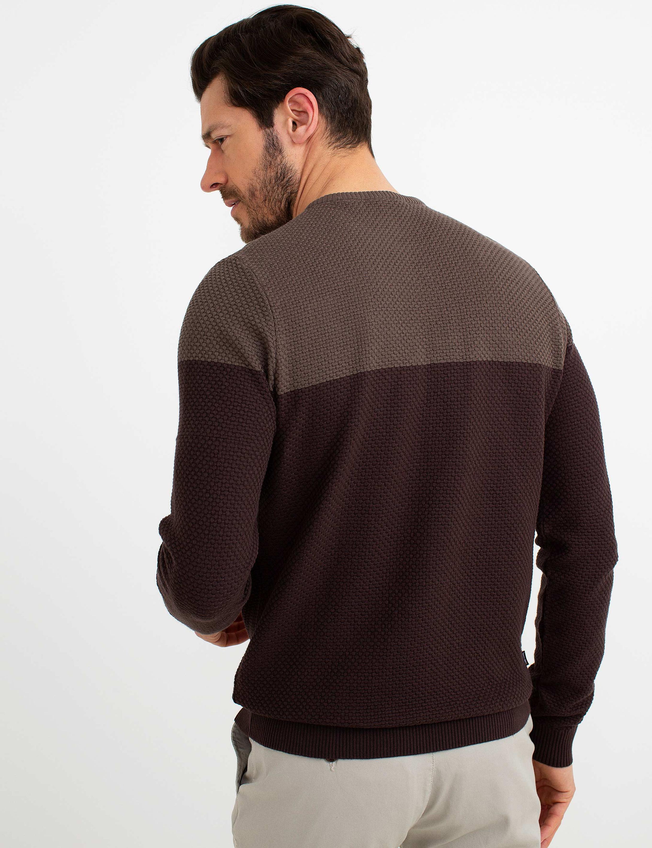 Kahverengi Triko Kazak