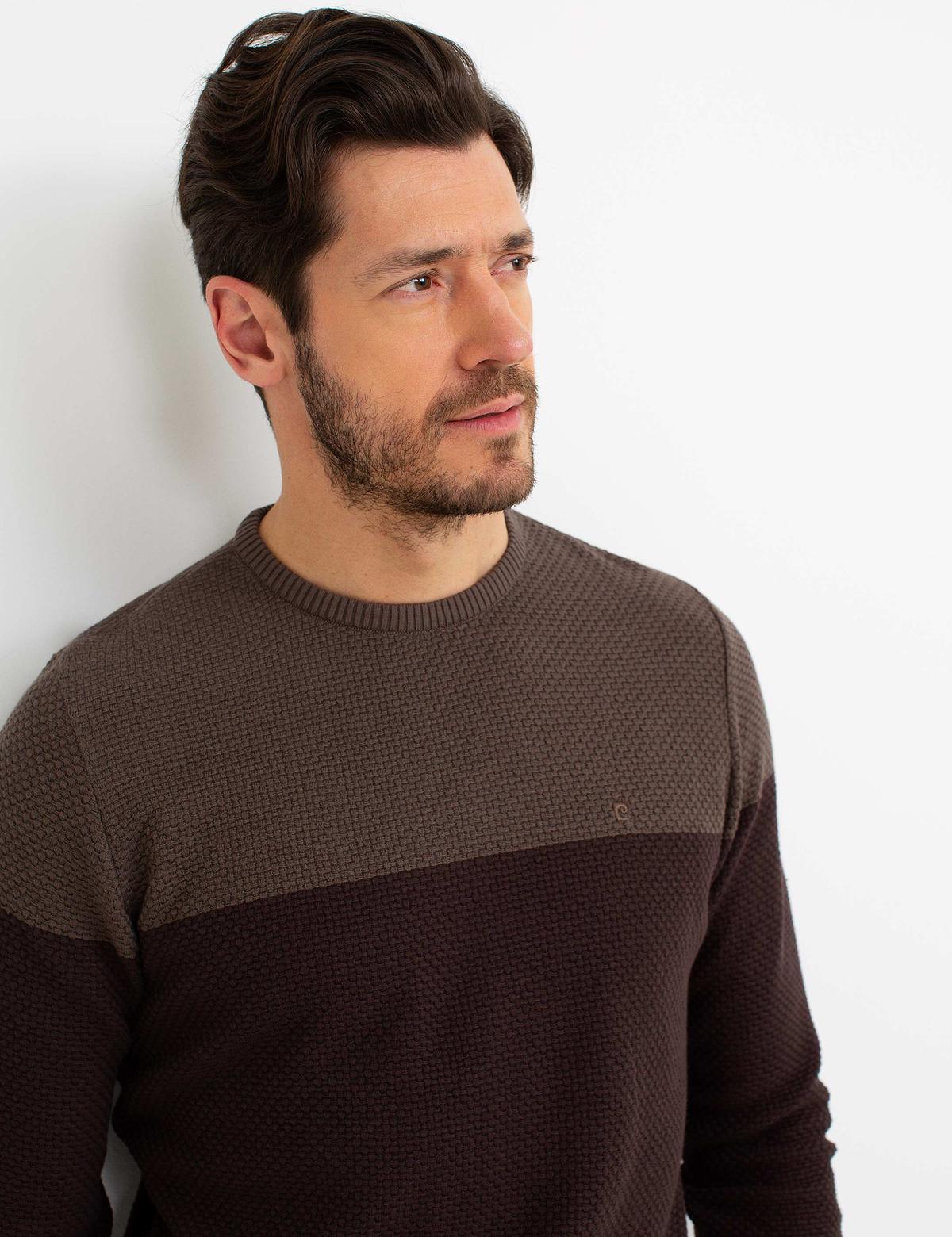 Kahverengi Triko Kazak