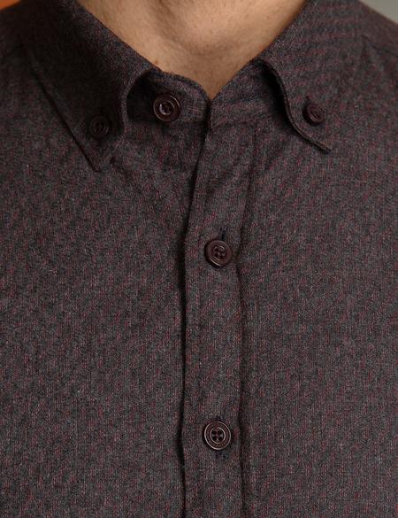 Bordo Slim Fit Gömlek - 50202442021