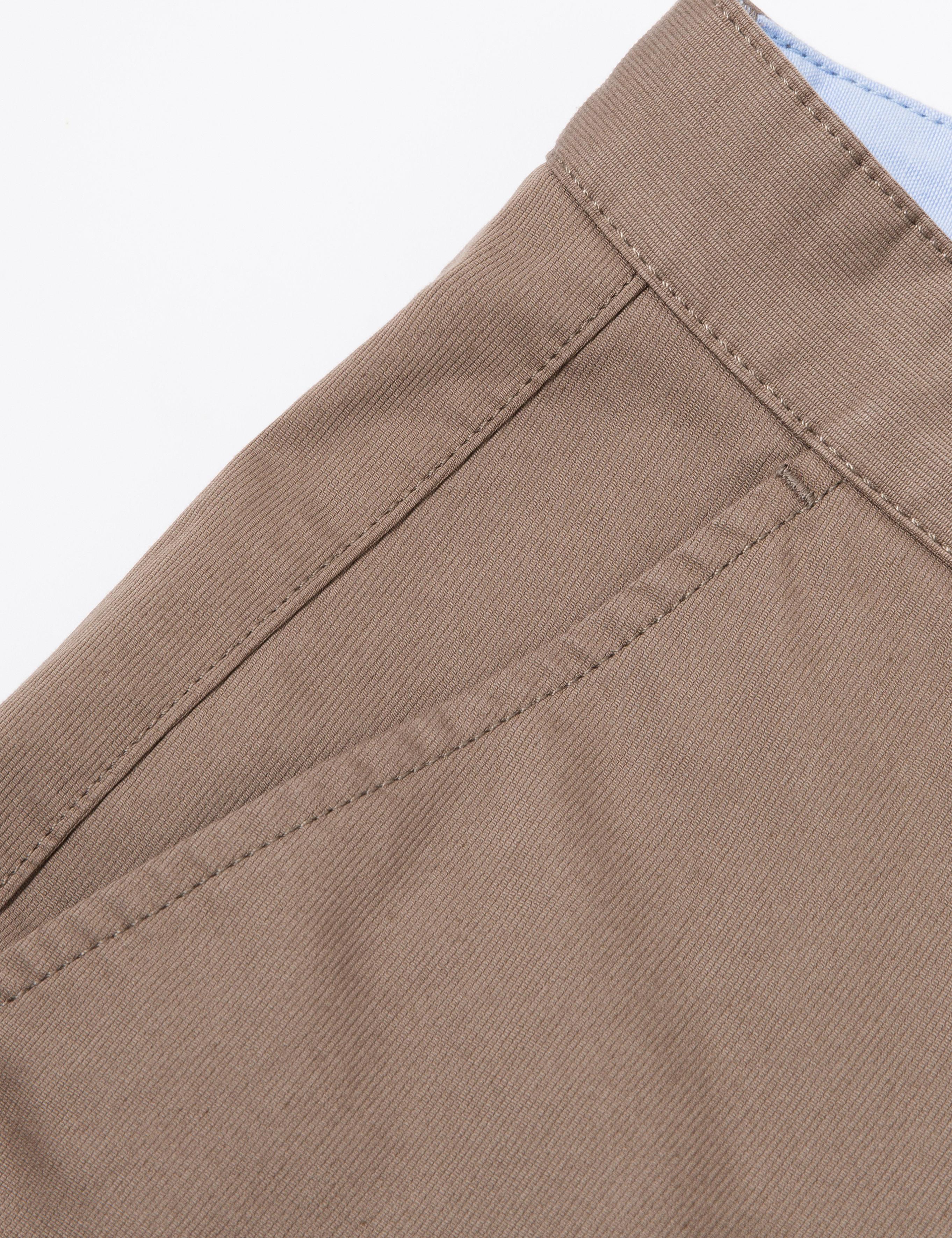 Camel Slim Fit Kanvas Pantolon