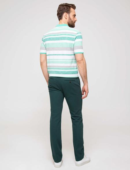 Koyu Yeşil Slim Fit Chino Pantolon - 50175156040