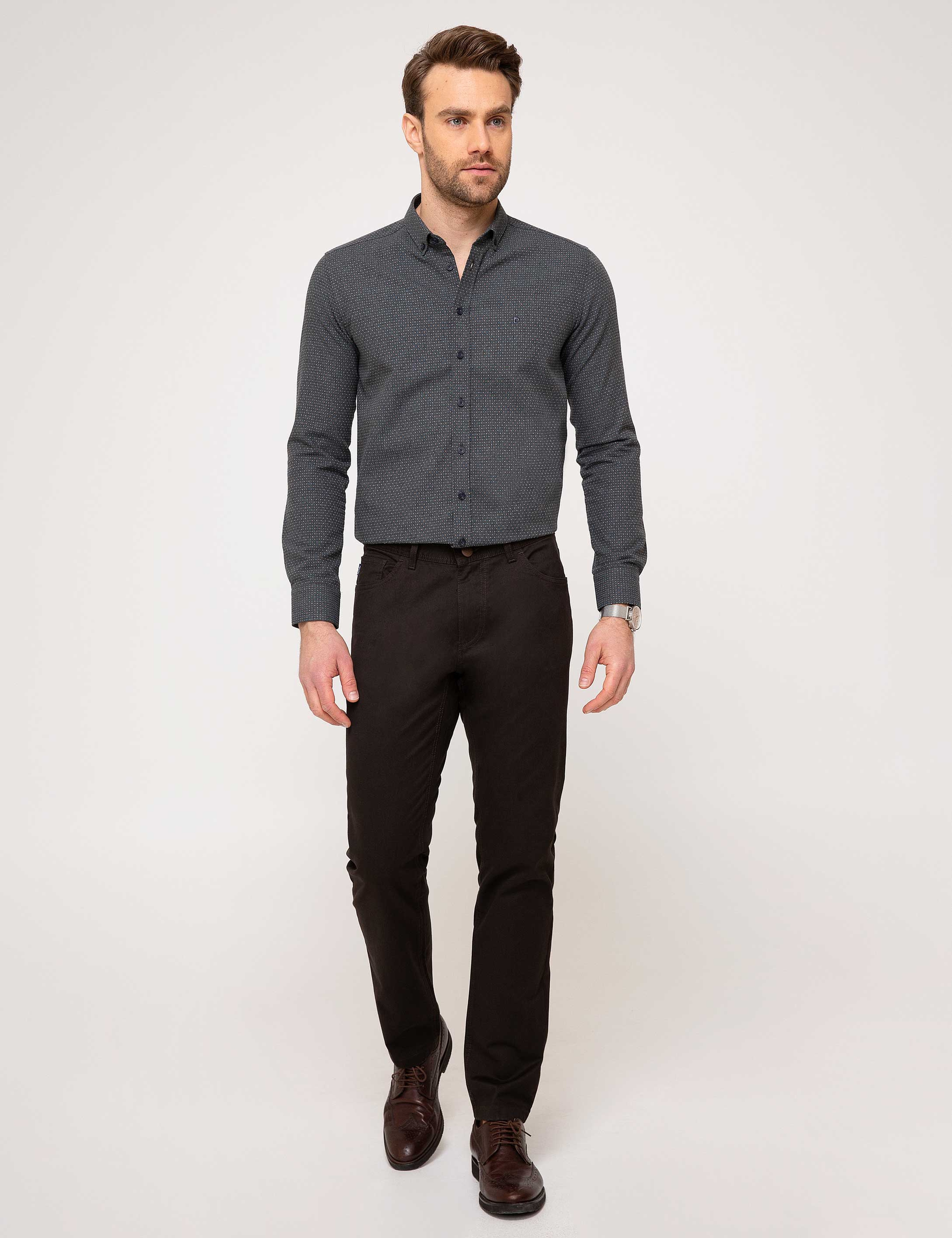 Kahverengi Chino Pantolon - Image 1