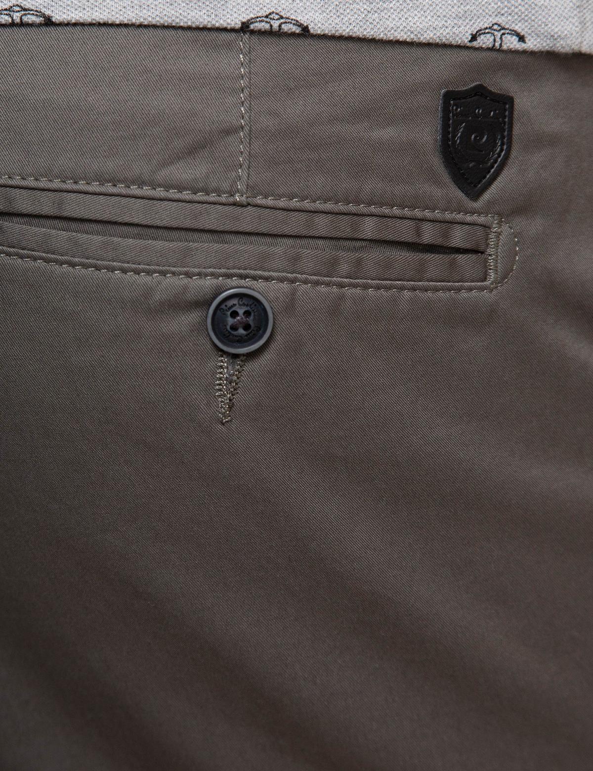 Gri Slim Fit Chino Pantolon - 50175165081