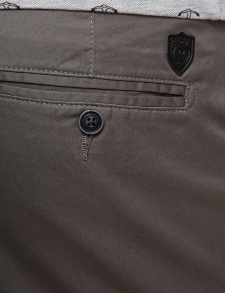 Gri Slim Fit Chino Pantolon - 50175165081