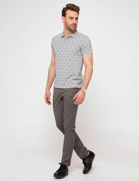 Gri Slim Fit Chino Pantolon - 50175165081