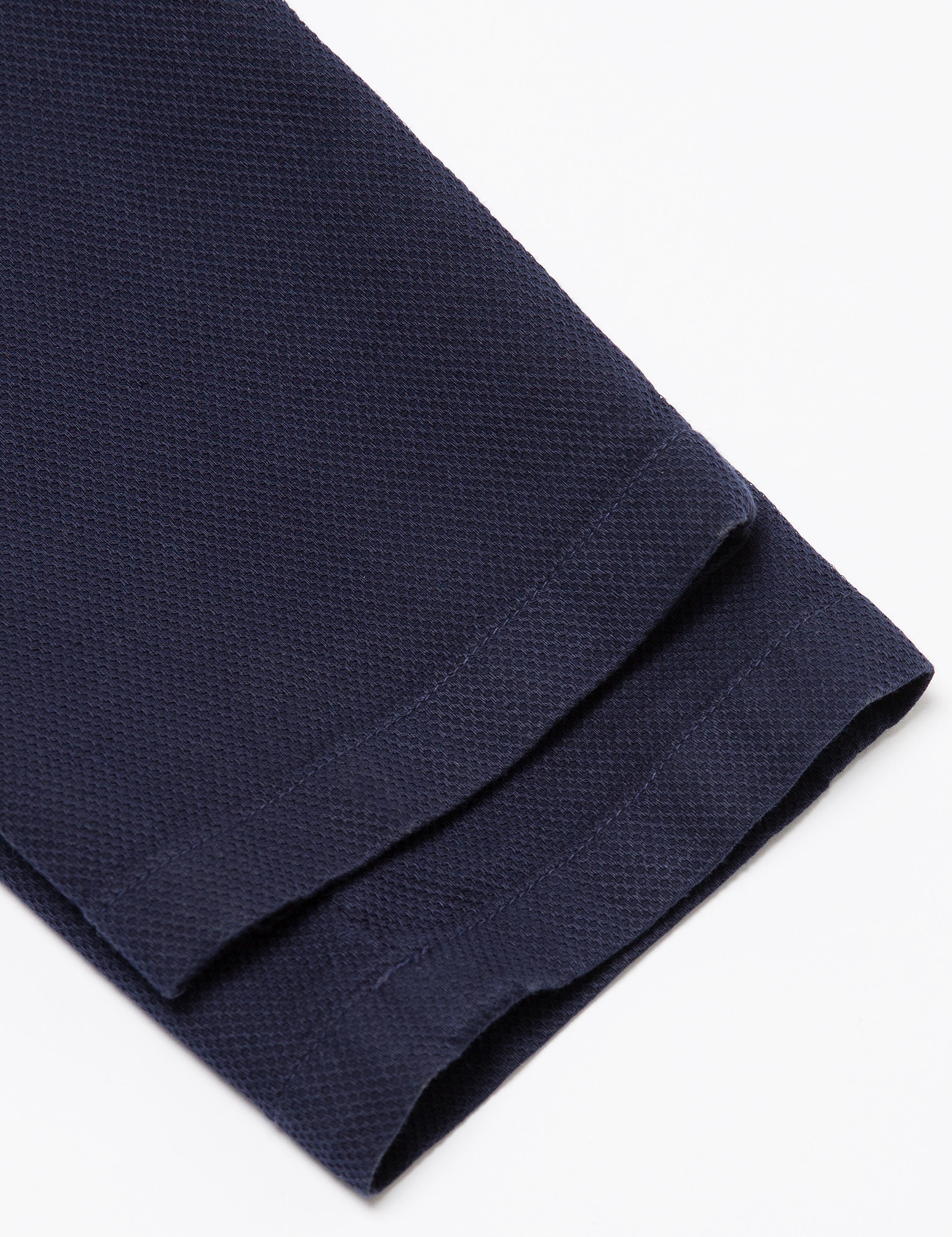 Lacivert Slim Fit Chino Pantolon