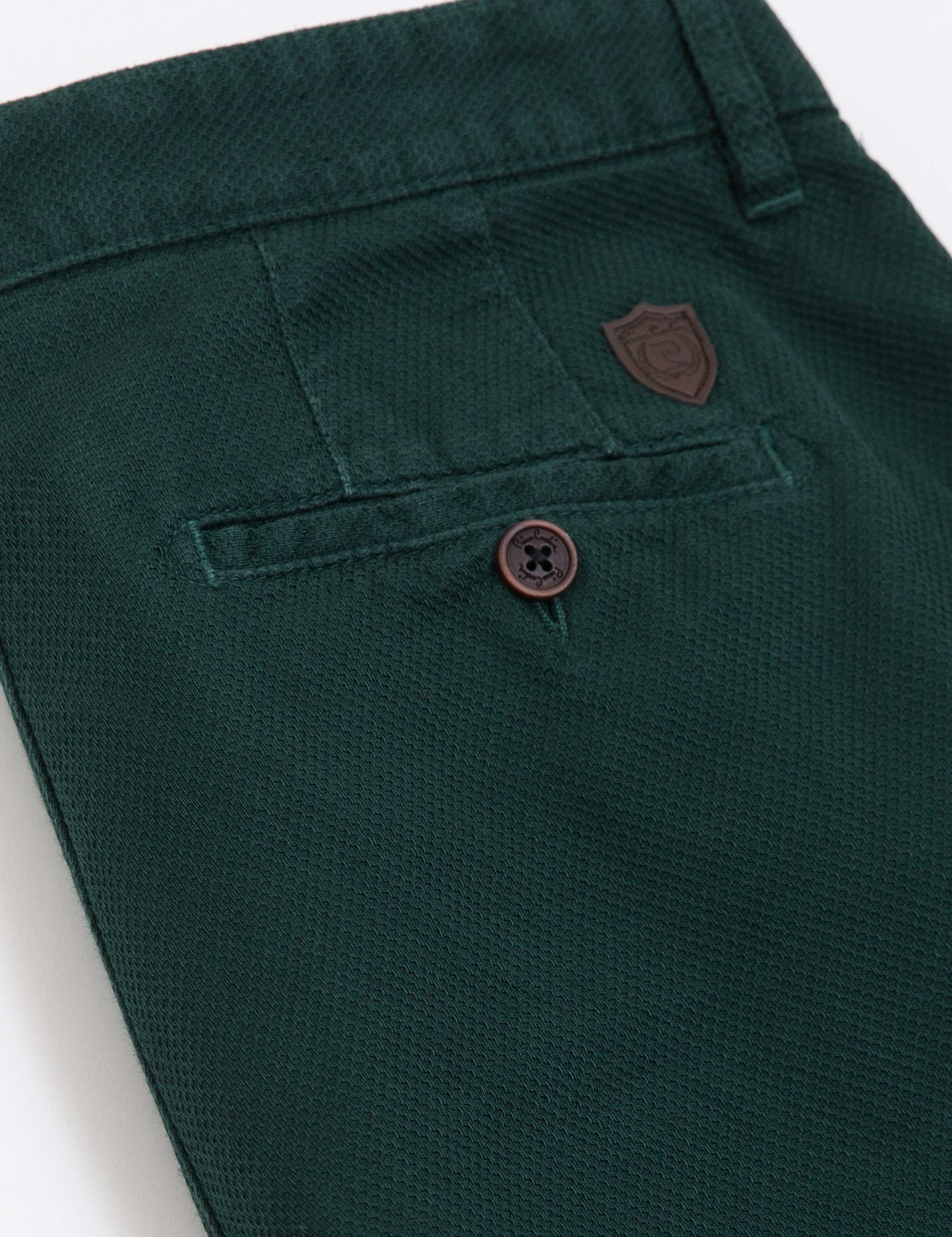 Yeşil Slim Fit Chino Pantolon - Image 2