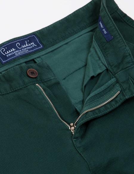 Yeşil Slim Fit Chino Pantolon - 50178613021