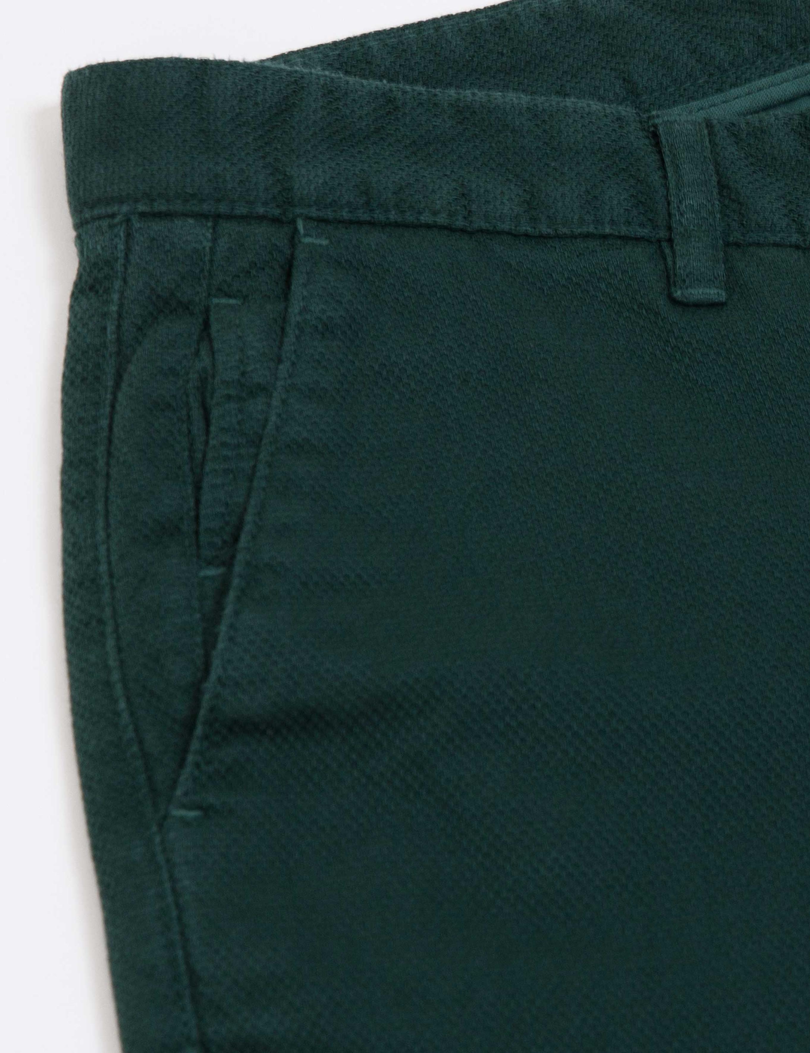 Yeşil Slim Fit Chino Pantolon