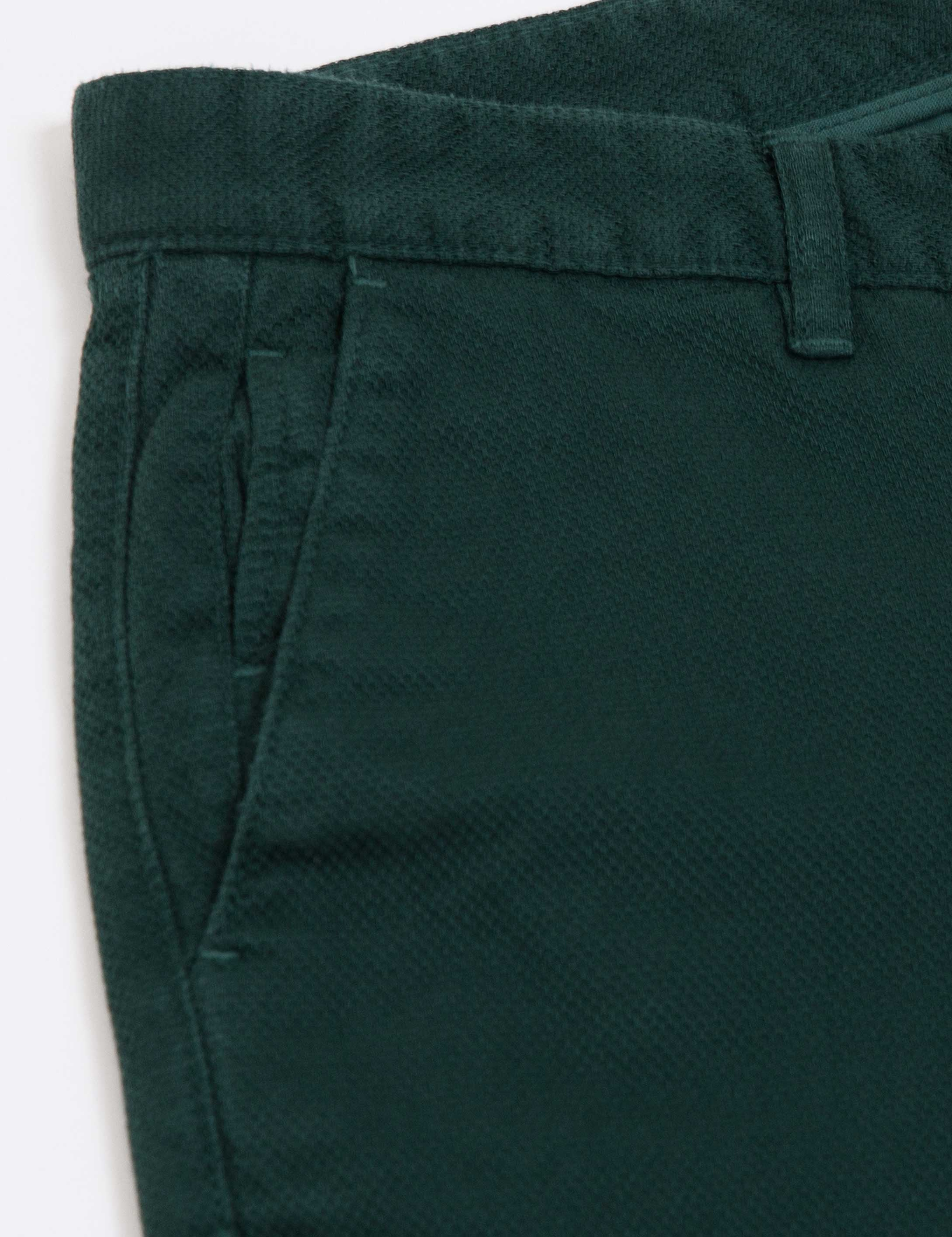 Yeşil Slim Fit Chino Pantolon - Image 3