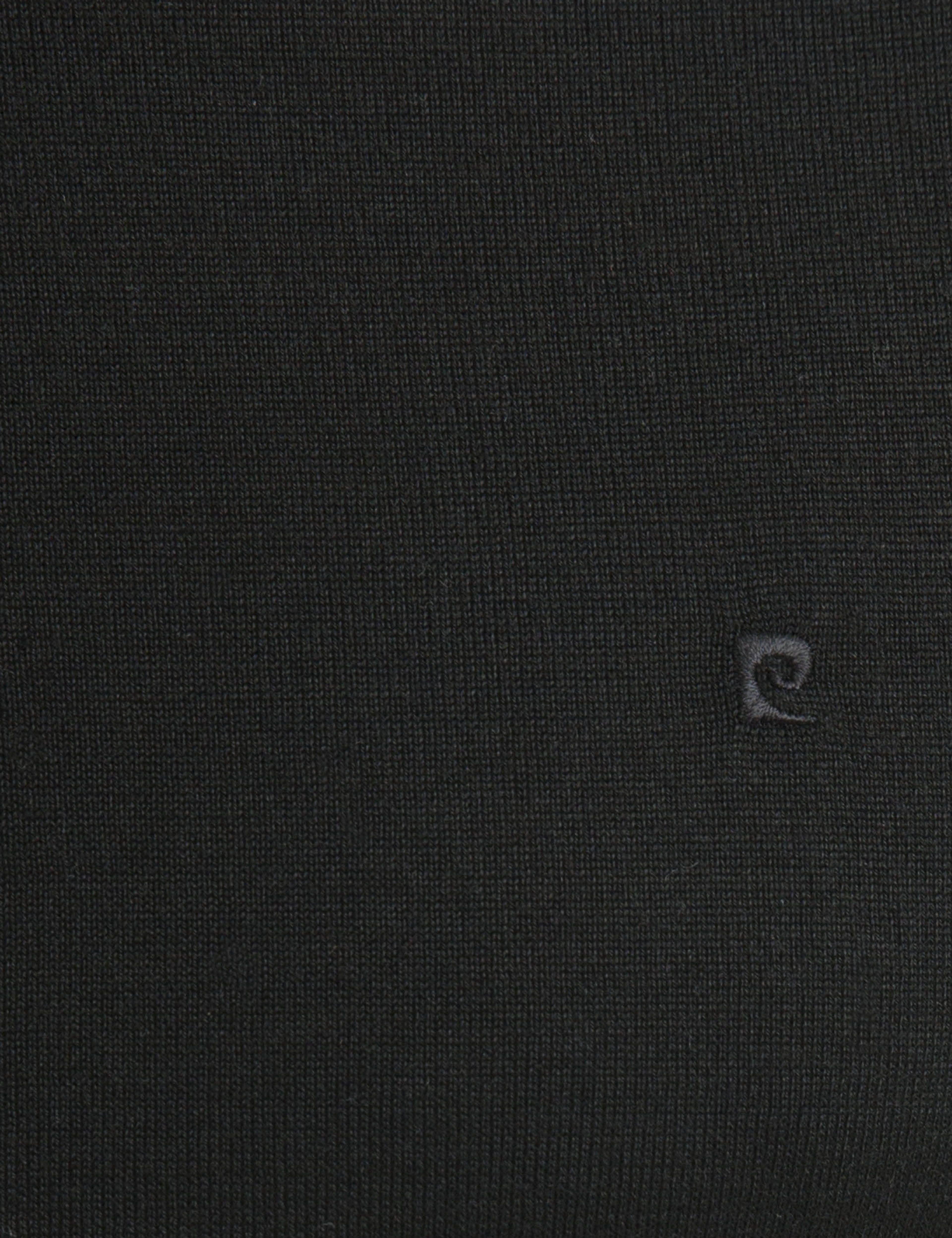 Siyah Slim Fit Tam Balıkçı Yaka Basic Triko Kazak - Image 3