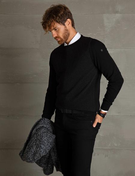 Siyah Triko Kazak - 50194118036