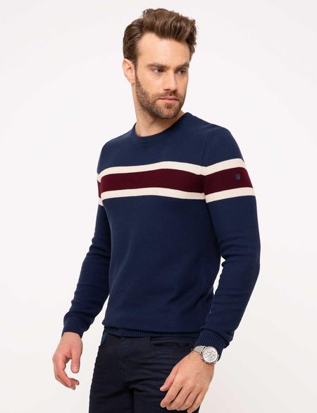 Lacivert Slim Fit Kazak - 50208708016