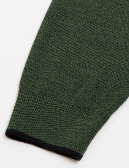 Yeşil Triko Kazak - 50179041043