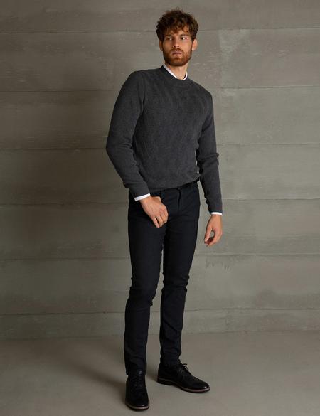 Gri Triko Kazak - 50193359043