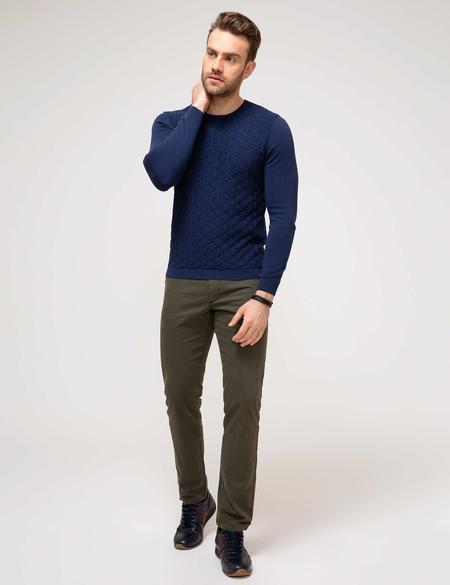 Lacivert Slim Fit Kazak - 50194168033