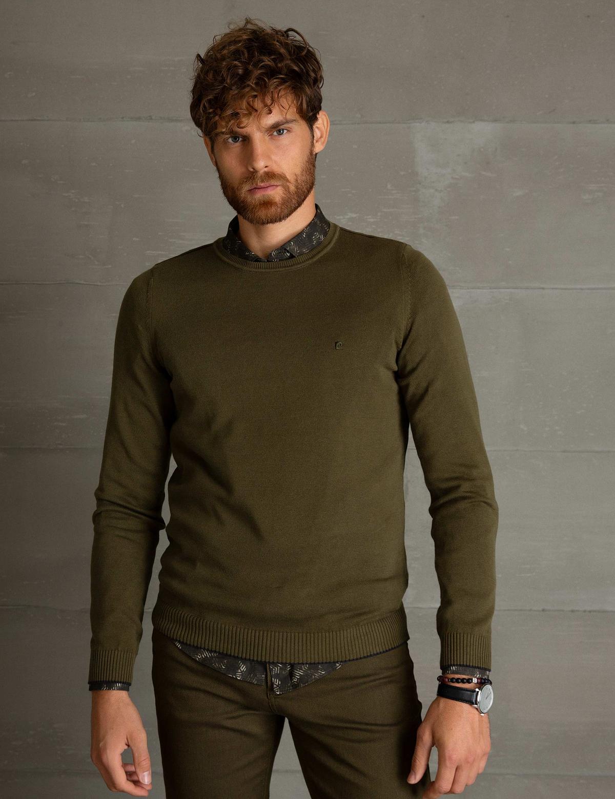 Haki Triko Kazak - 50194202114