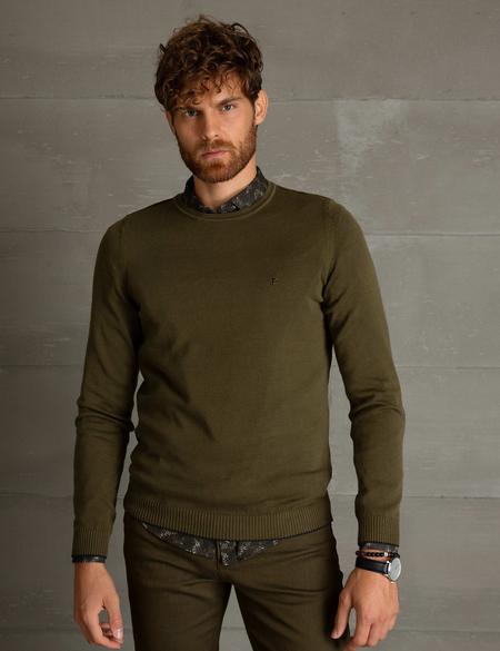 Haki Triko Kazak - 50194202114