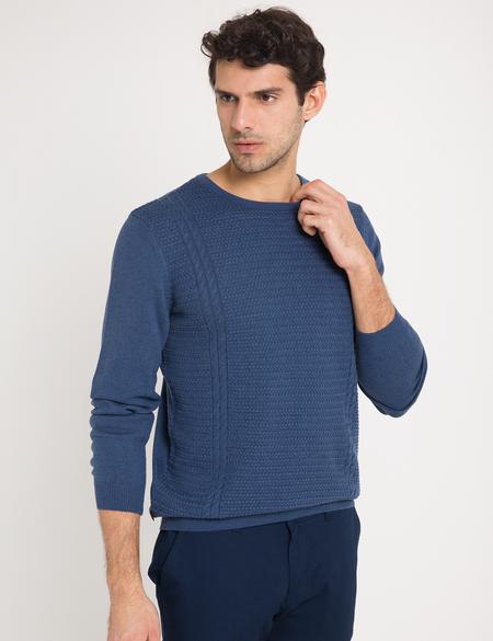 Mavi Triko Kazak - 50175302046