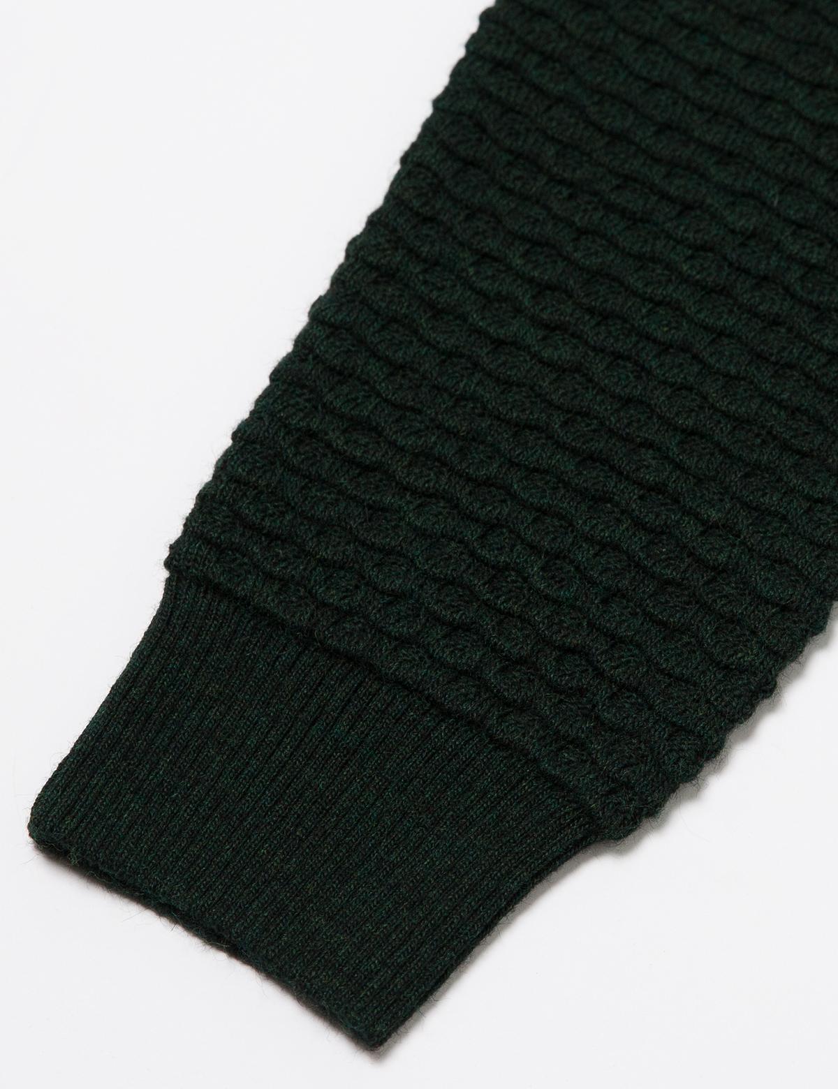 Yeşil Triko Hırka - 50175326083