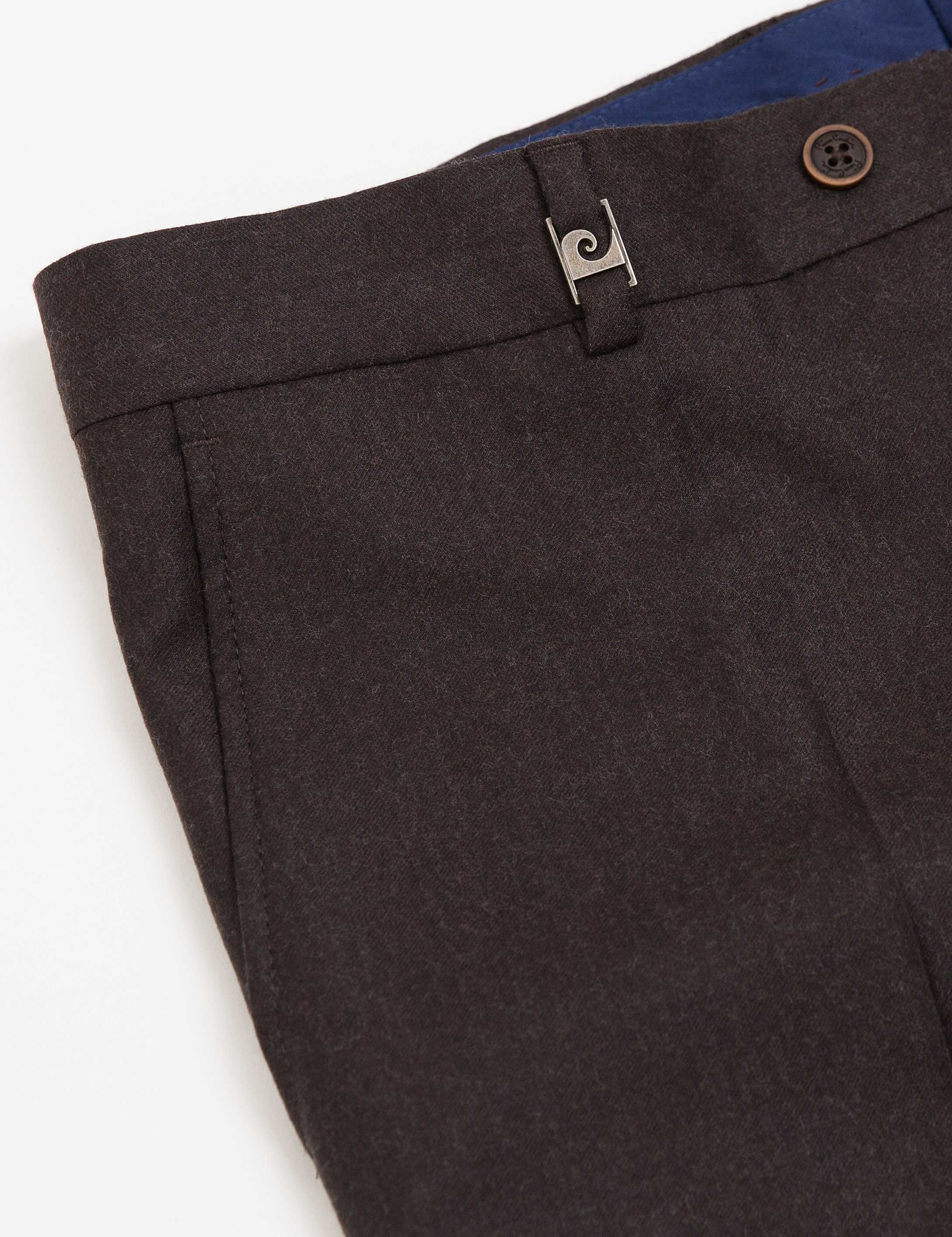 Kahverengi Slim Fit Pantolon - Image 4