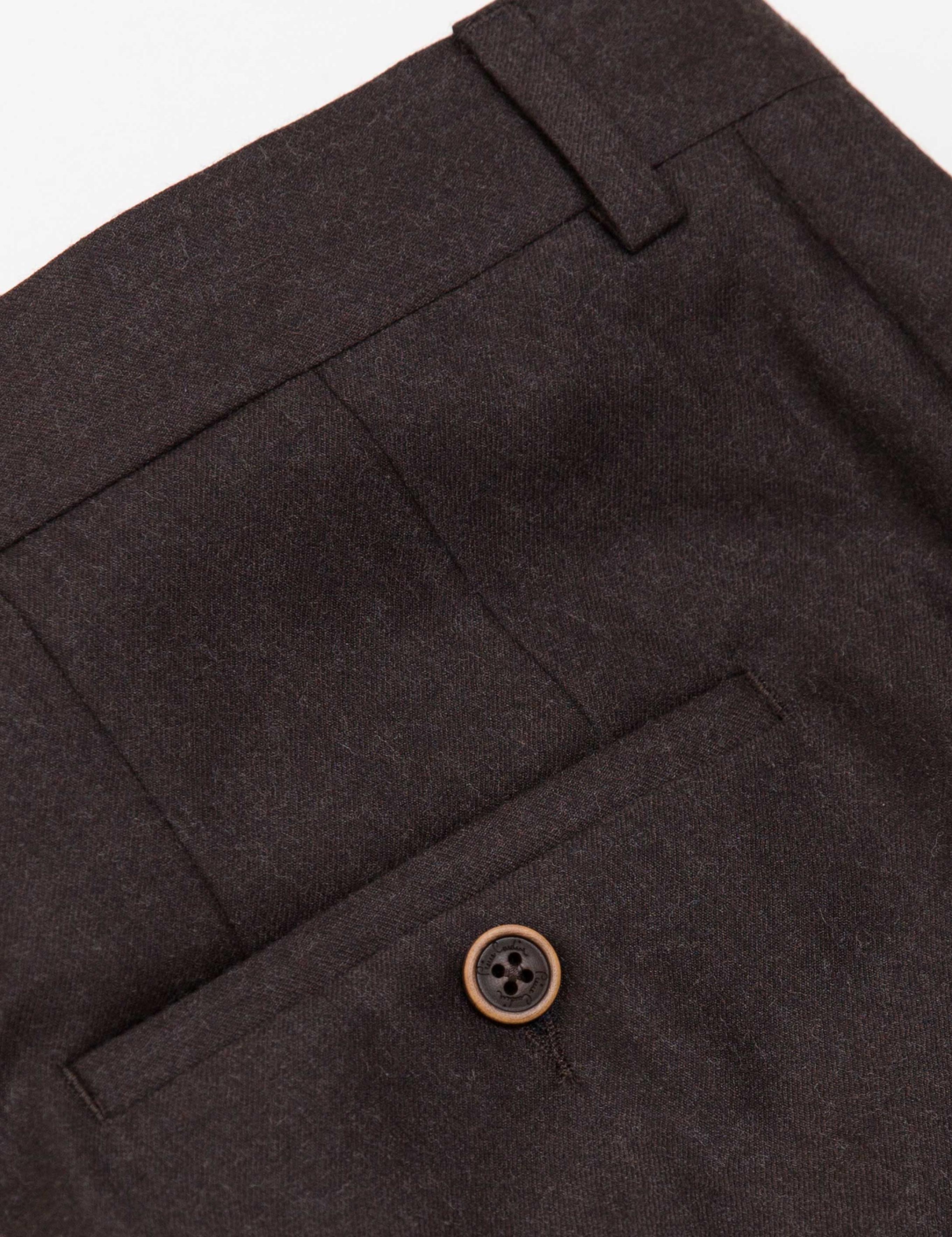 Kahverengi Slim Fit Pantolon