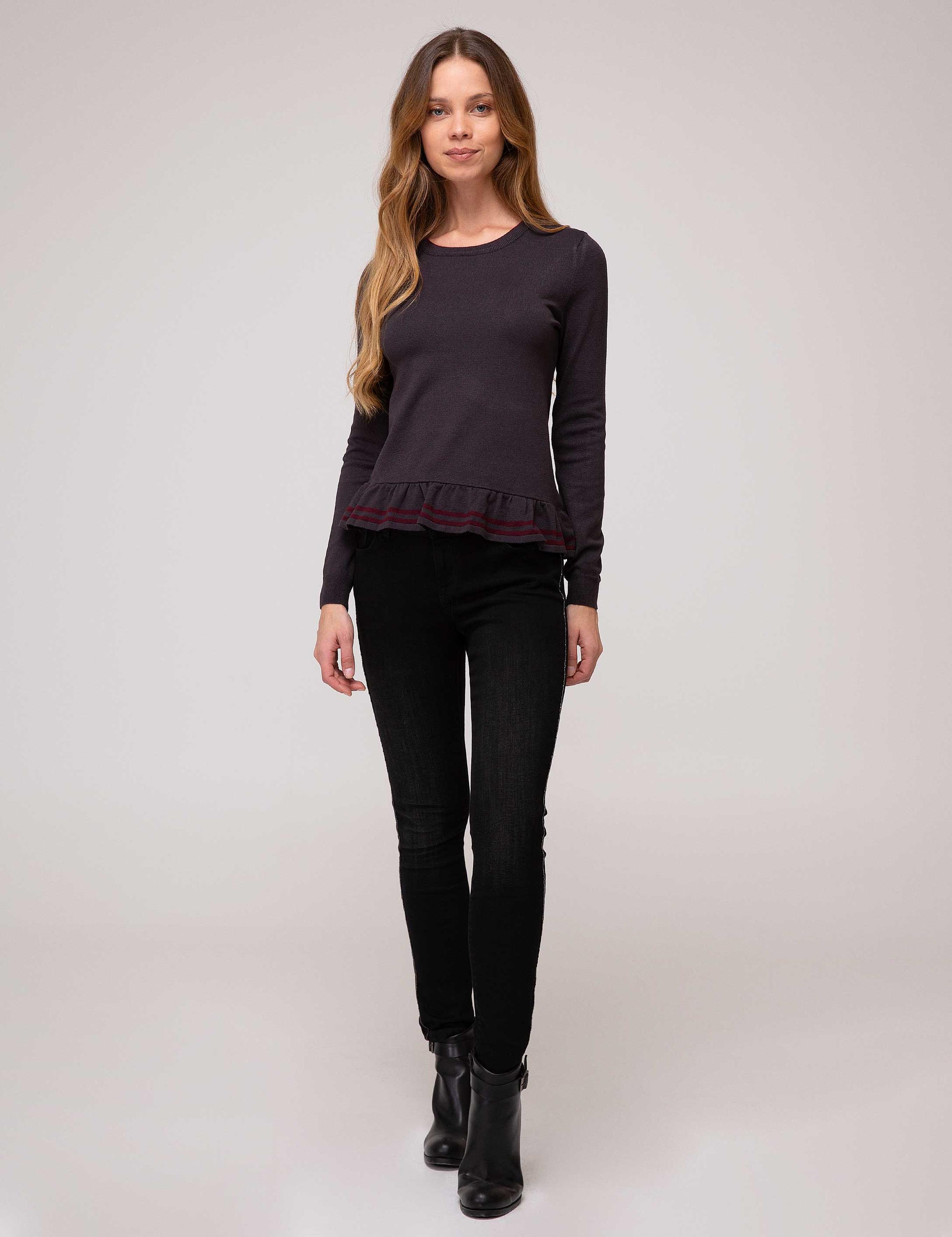 Füme Slim Fit Kazak