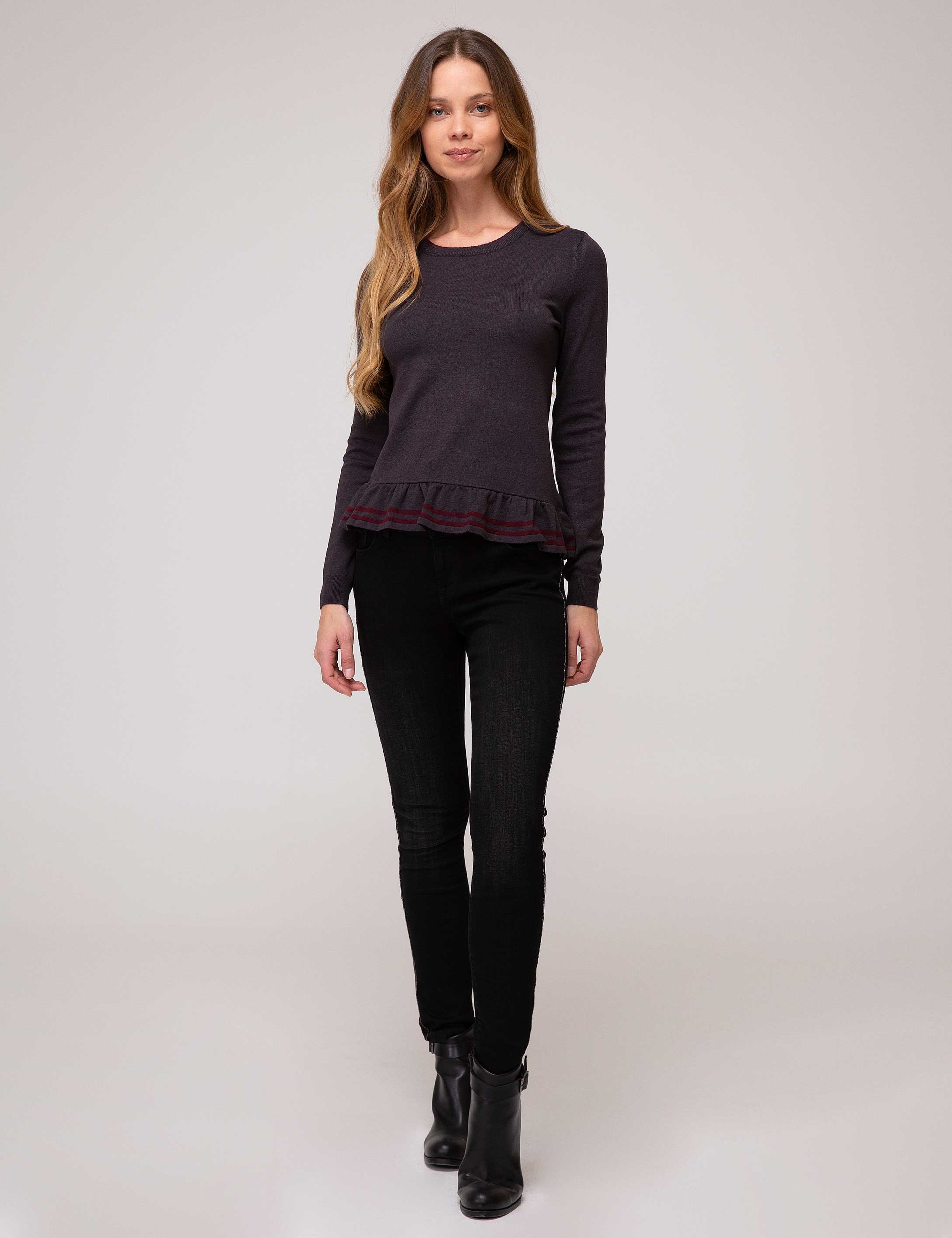 Füme Slim Fit Kazak - Image 3