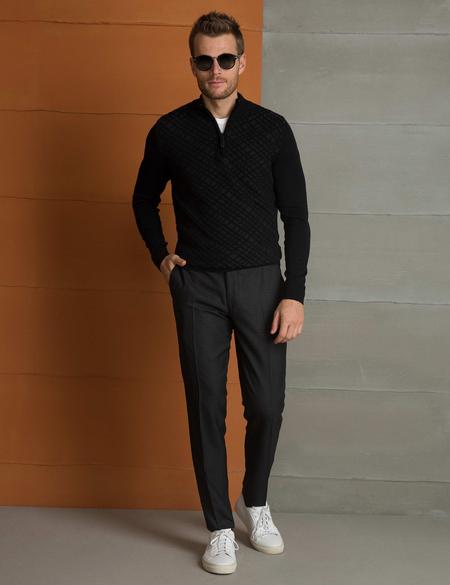 Siyah Kazak - 50194123058