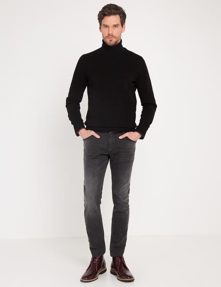 SIYAH TRIKO KAZAK BASIC - 50179013073