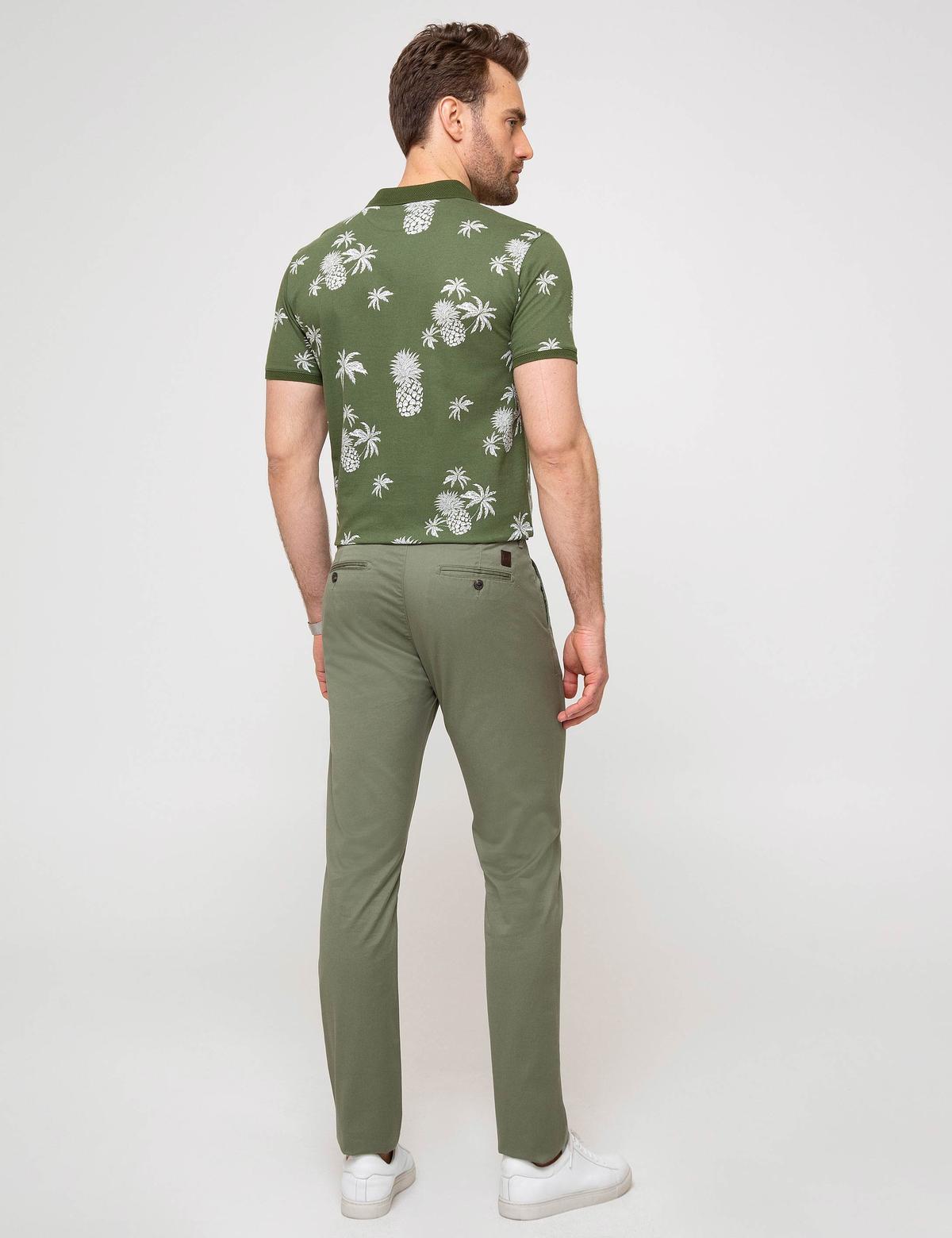 Haki Slim Fit Chino Pantolon - 50170544132