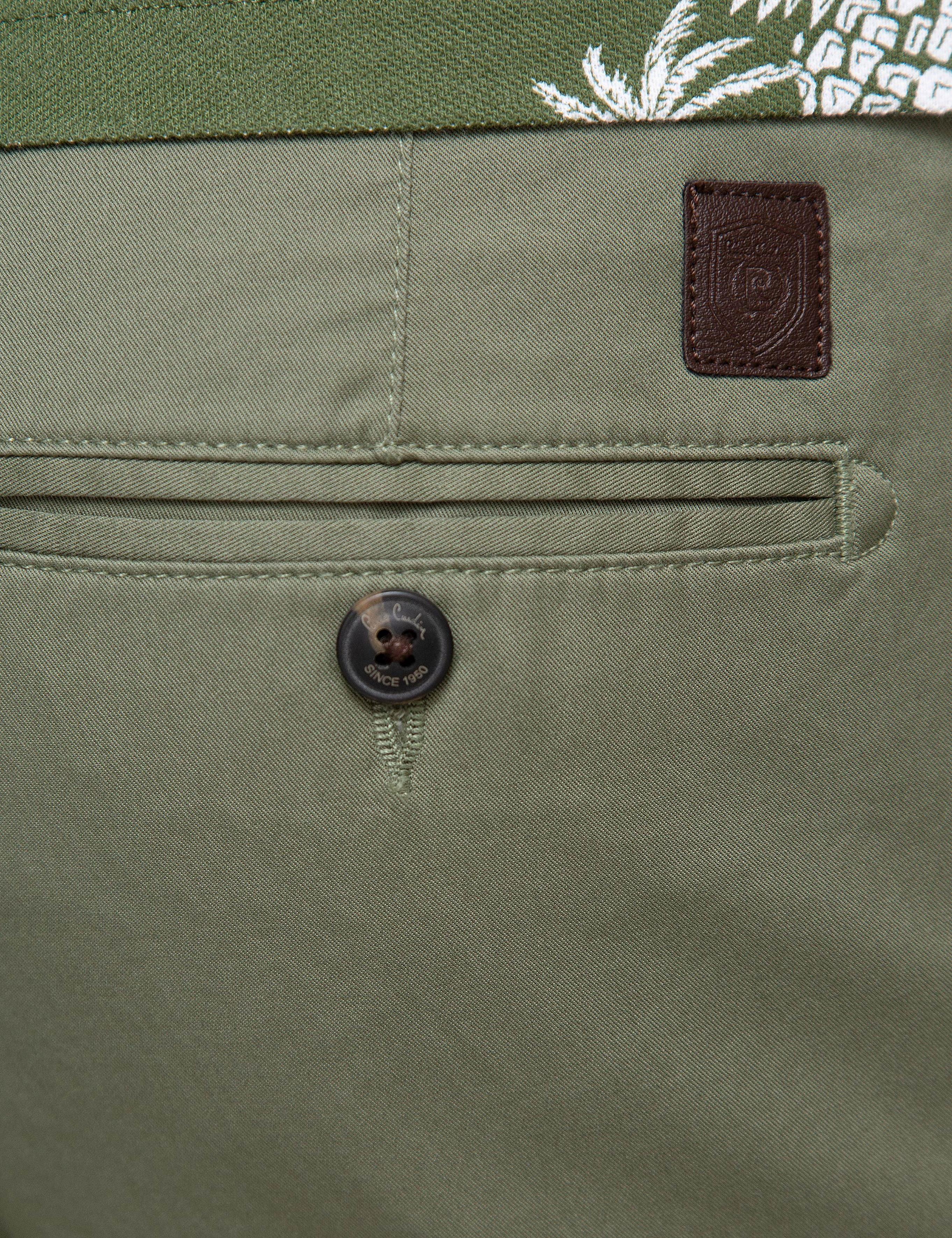 Haki Slim Fit Chino Pantolon