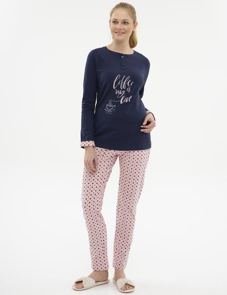 Lacivert Pijama - 50227508005