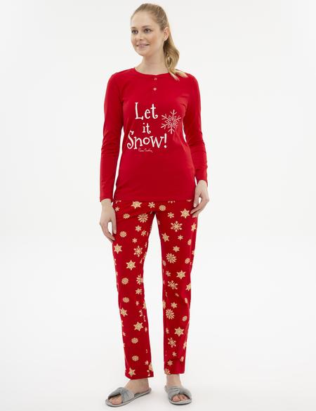 Kırmızı Pijama - 50227601001