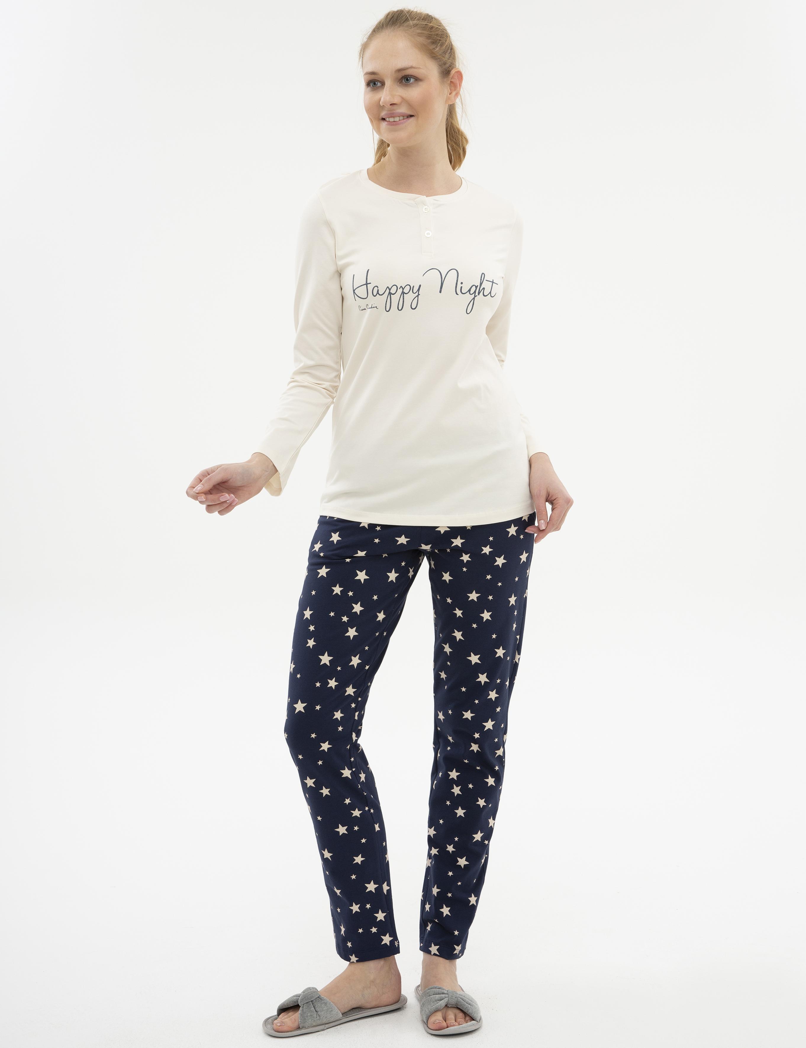 Ekru Pijama Takımı