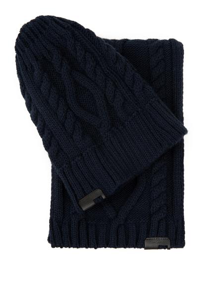 Lacivert Kaşkol Bere Eldiven Takım - 50224570001