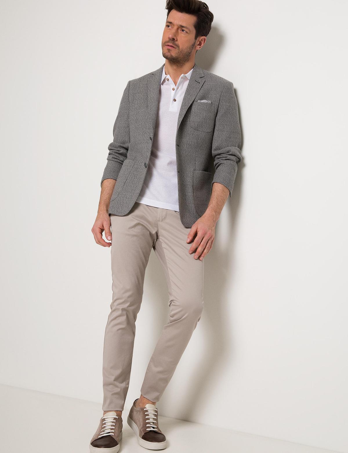 Gri Ceket - 50186370038